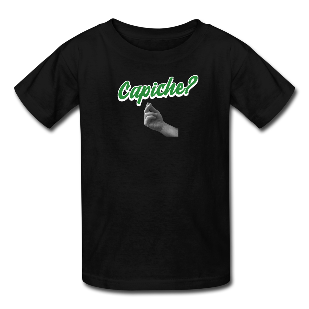 CAPICHE? Kids' T-Shirt - black