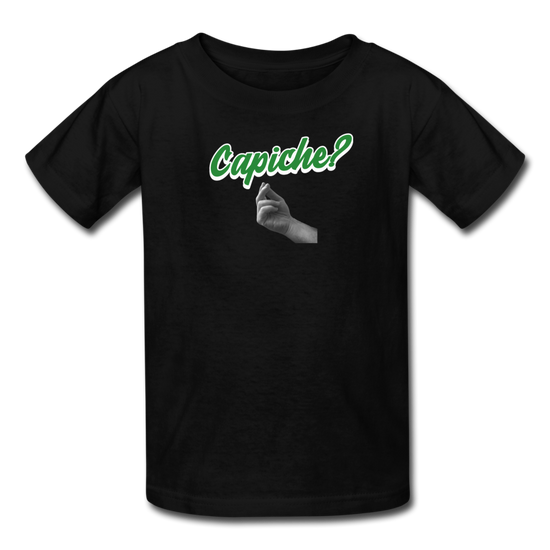 CAPICHE? Kids' T-Shirt - black