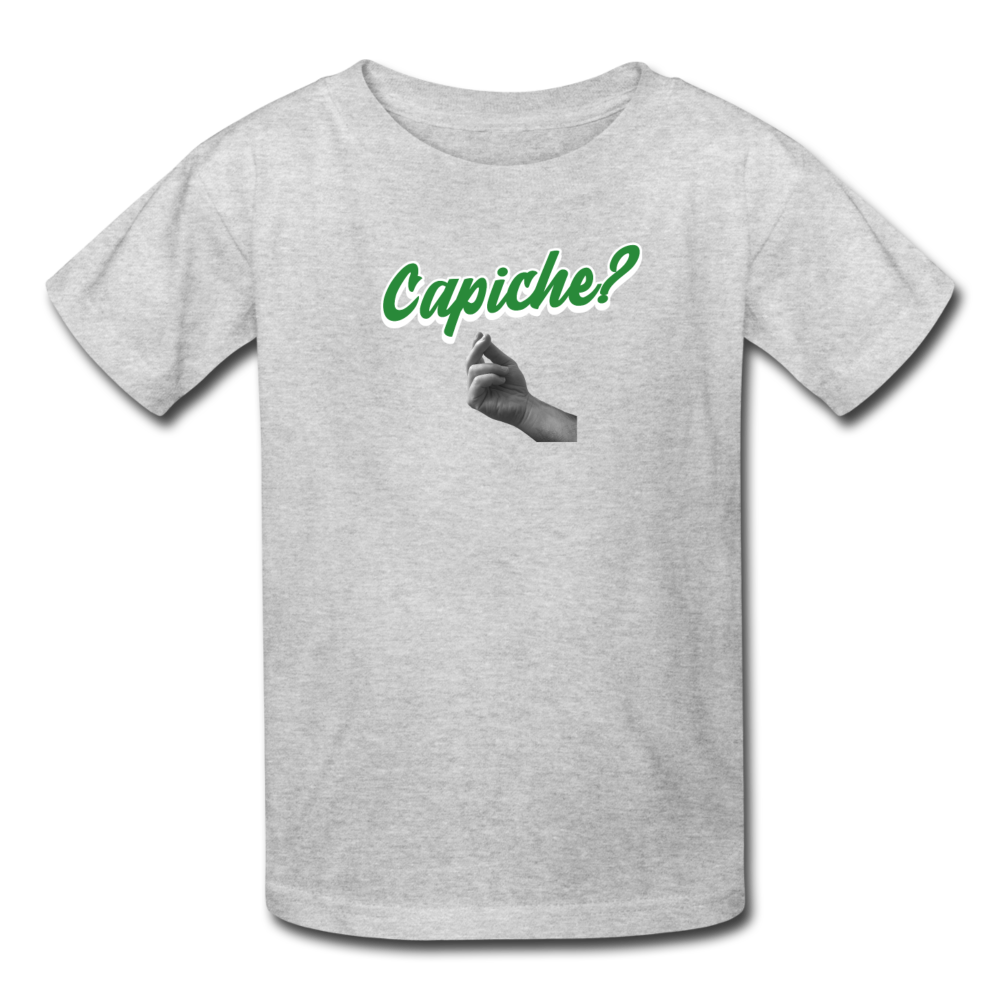 CAPICHE? Kids' T-Shirt - heather gray