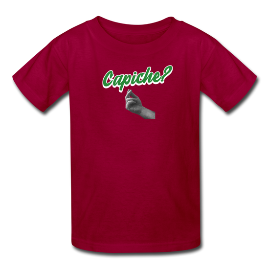 CAPICHE? Kids' T-Shirt - dark red