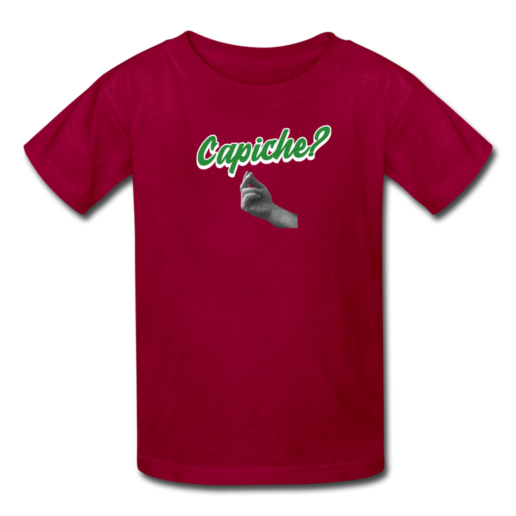 CAPICHE? Kids' T-Shirt - dark red