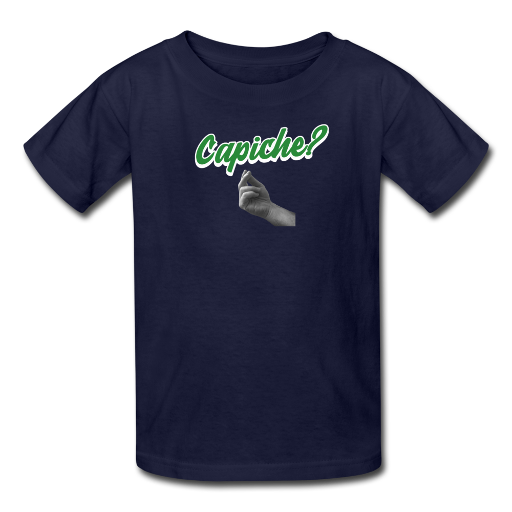 CAPICHE? Kids' T-Shirt - navy