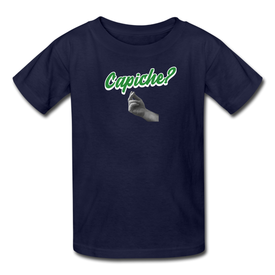 CAPICHE? Kids' T-Shirt - navy