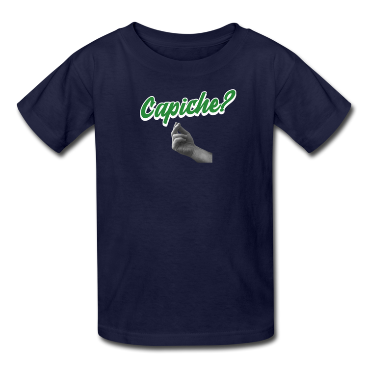 CAPICHE? Kids' T-Shirt - navy