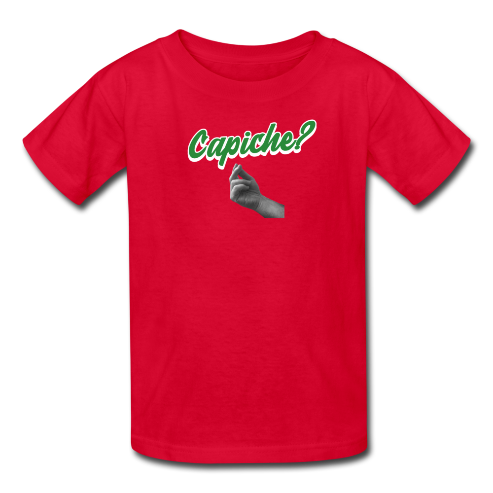 CAPICHE? Kids' T-Shirt - red