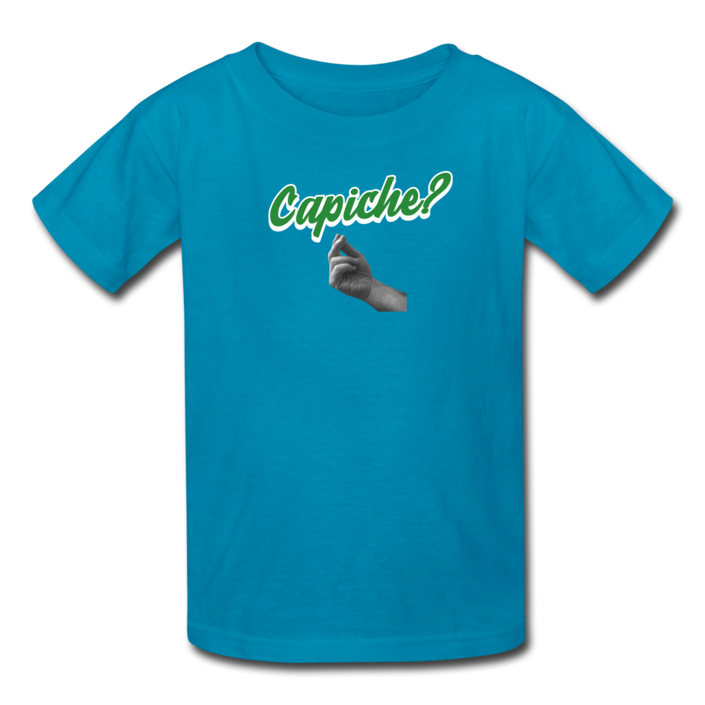 CAPICHE? Kids' T-Shirt - turquoise