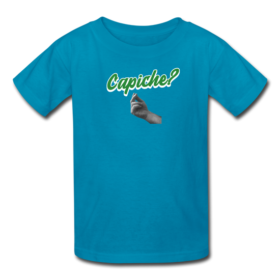 CAPICHE? Kids' T-Shirt - turquoise