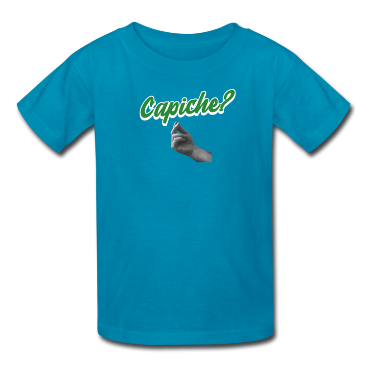 CAPICHE? Kids' T-Shirt - turquoise