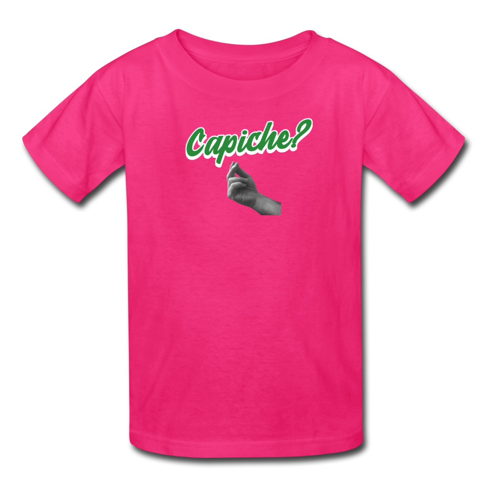 CAPICHE? Kids' T-Shirt - fuchsia