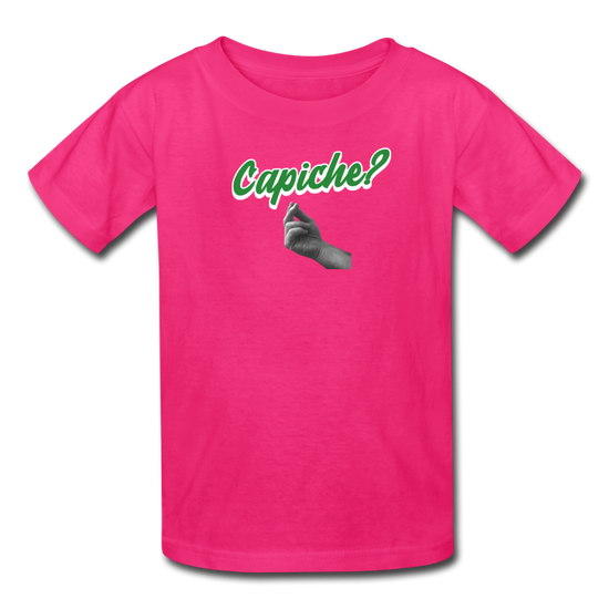 CAPICHE? Kids' T-Shirt - fuchsia