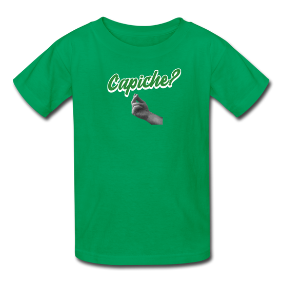 CAPICHE? Kids' T-Shirt - kelly green