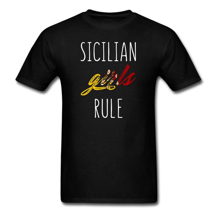 Sicilian girls rule Unisex Classic T-Shirt - black