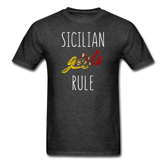 Sicilian girls rule Unisex Classic T-Shirt - heather black