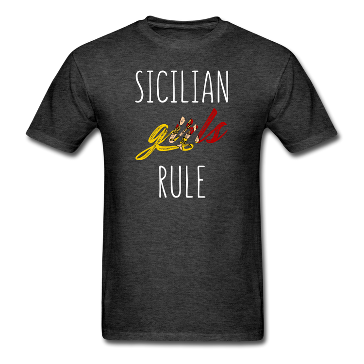 Sicilian girls rule Unisex Classic T-Shirt - heather black