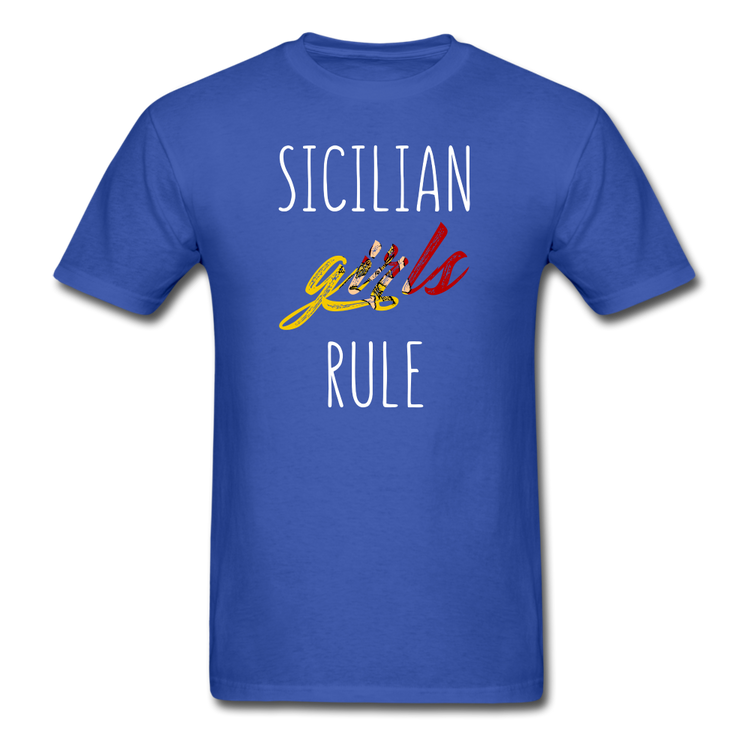 Sicilian girls rule Unisex Classic T-Shirt - royal blue