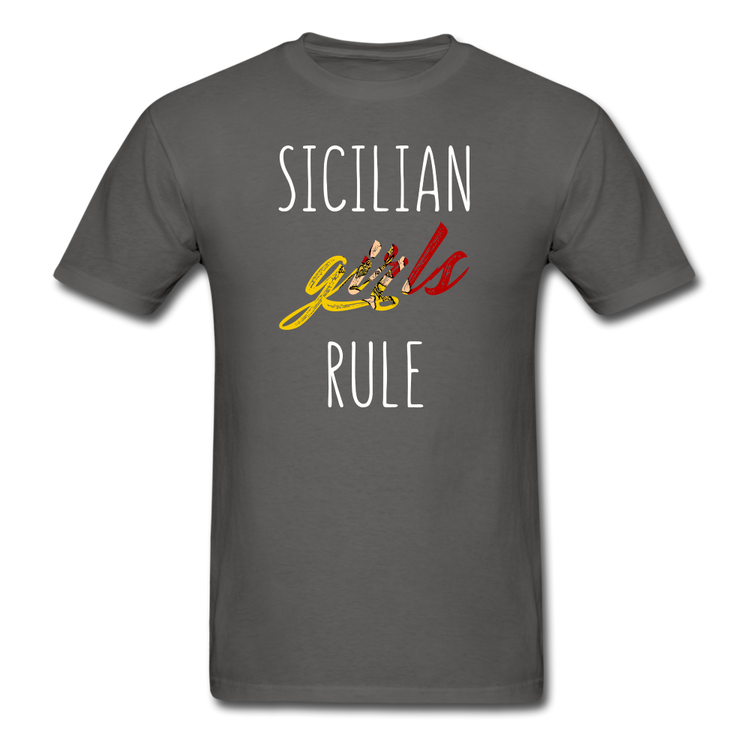 Sicilian girls rule Unisex Classic T-Shirt - charcoal