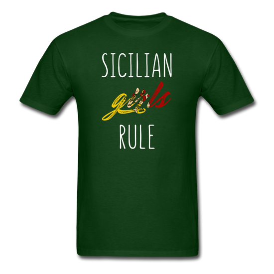 Sicilian girls rule Unisex Classic T-Shirt - forest green