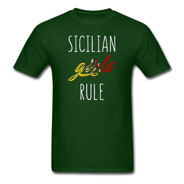 Sicilian girls rule Unisex Classic T-Shirt - forest green