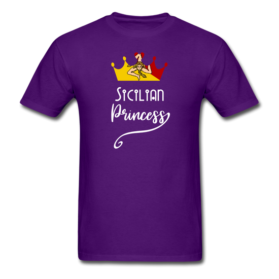 Sicilian Princess Unisex Classic T-Shirt - purple