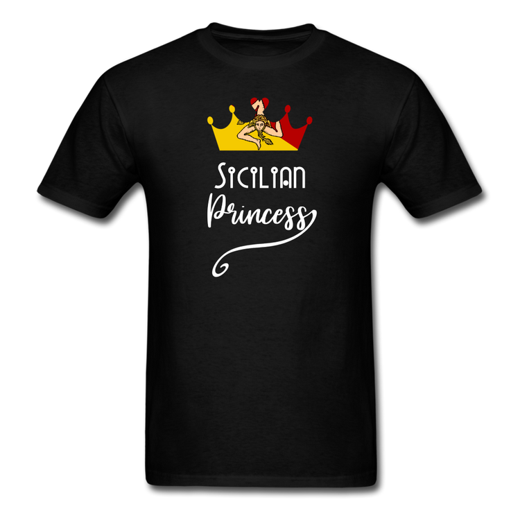 Sicilian Princess Unisex Classic T-Shirt - black