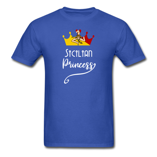 Sicilian Princess Unisex Classic T-Shirt - royal blue