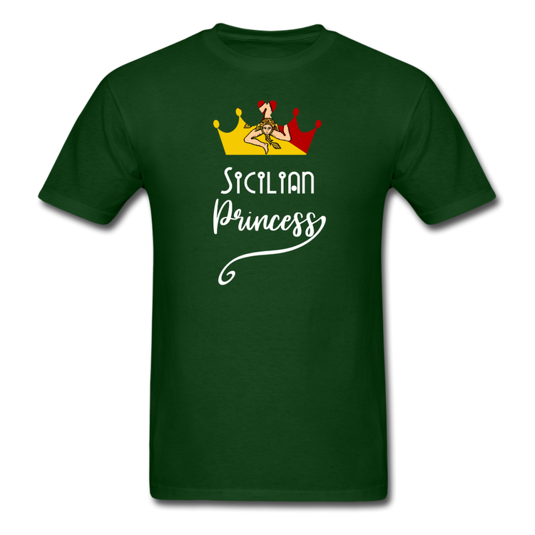 Sicilian Princess Unisex Classic T-Shirt - forest green