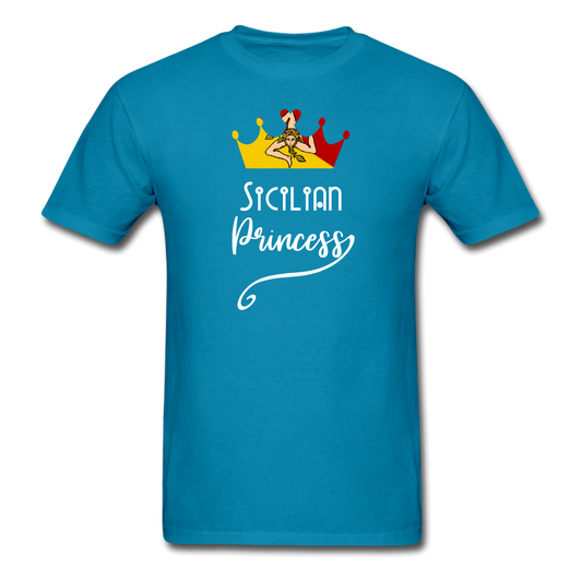 Sicilian Princess Unisex Classic T-Shirt - turquoise