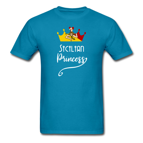 Sicilian Princess Unisex Classic T-Shirt - turquoise