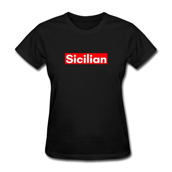 Sicilian Women's T-Shirt - black