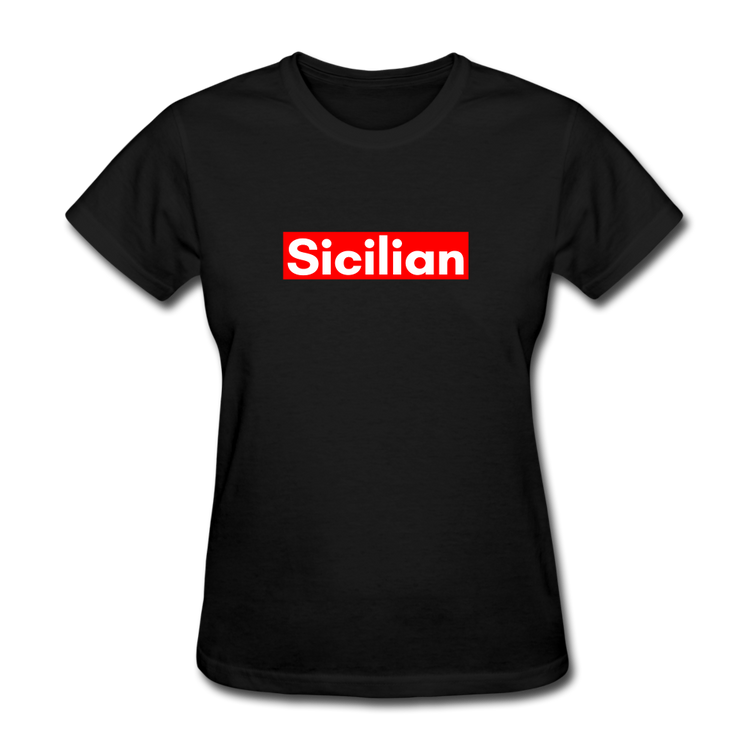 Sicilian Women's T-Shirt - black