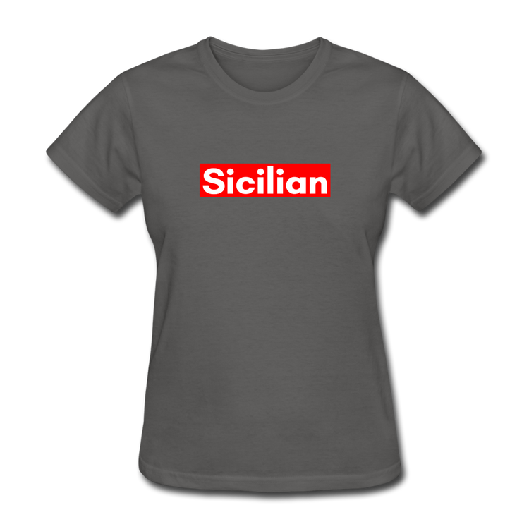 Sicilian Women's T-Shirt - charcoal