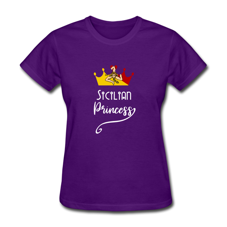 Sicilian Princess Women's T-Shirt - purple