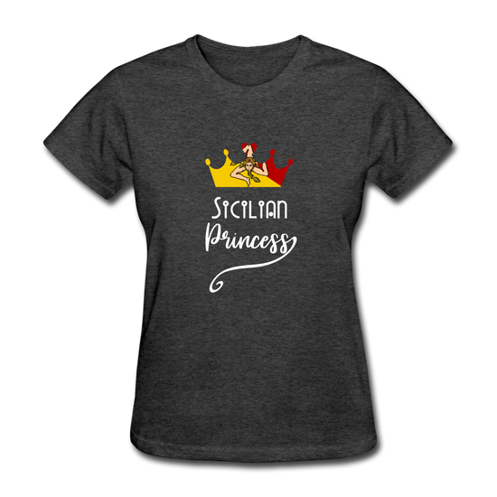 Sicilian Princess Women's T-Shirt - heather black