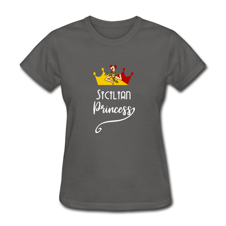 Sicilian Princess Women's T-Shirt - charcoal