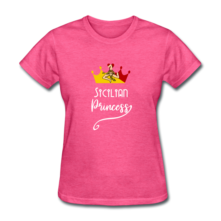 Sicilian Princess Women's T-Shirt - heather pink