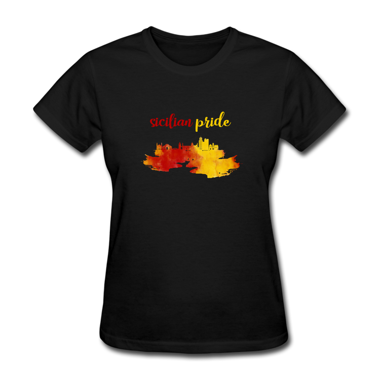 Sicilian Pride Women's T-Shirt - black