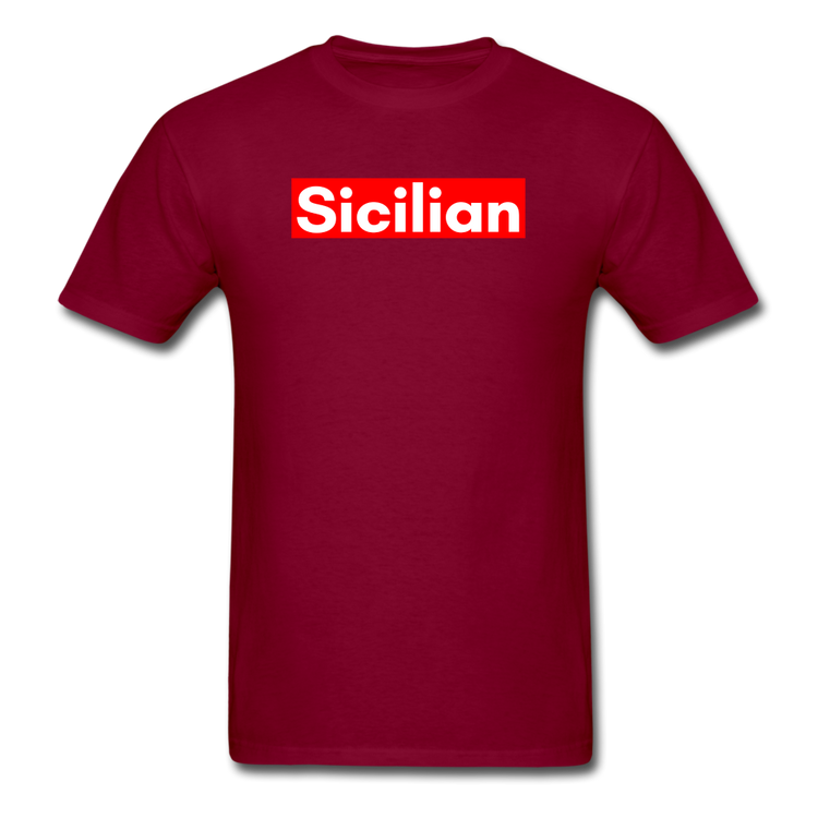 Sicilian Unisex Classic T-Shirt - burgundy