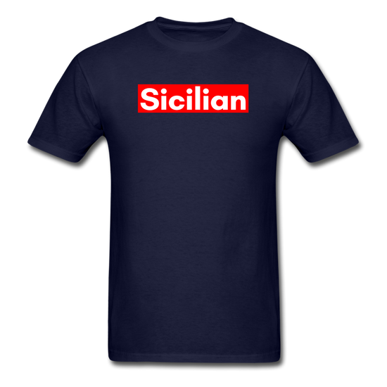 Sicilian Unisex Classic T-Shirt - navy