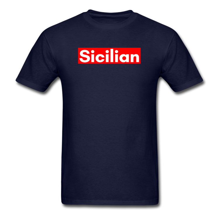 Sicilian Unisex Classic T-Shirt - navy