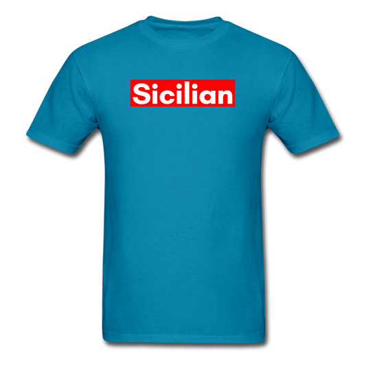 Sicilian Unisex Classic T-Shirt - turquoise