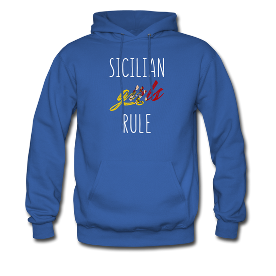 Sicilian girls rule Unisex Hoodie - royal blue