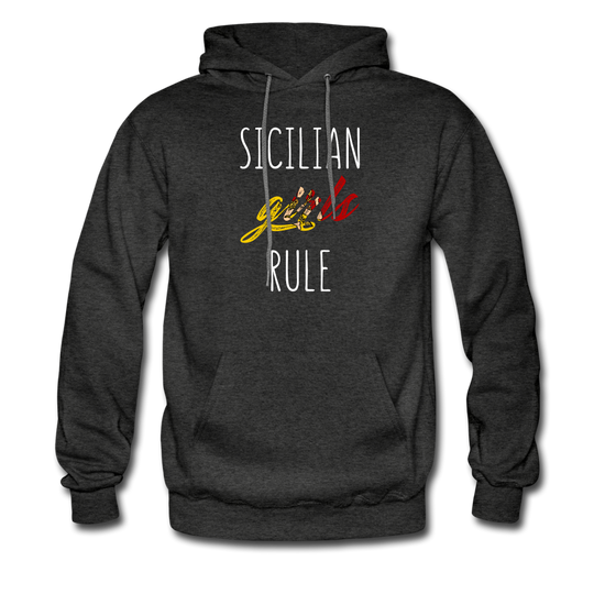 Sicilian girls rule Unisex Hoodie - charcoal grey