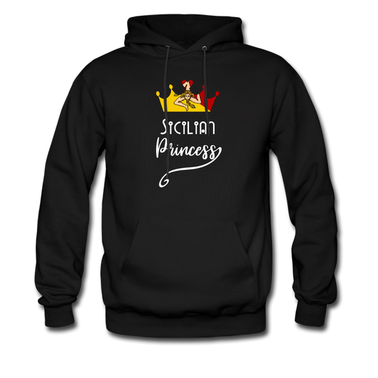 Sicilian Princess Unisex Hoodie - black