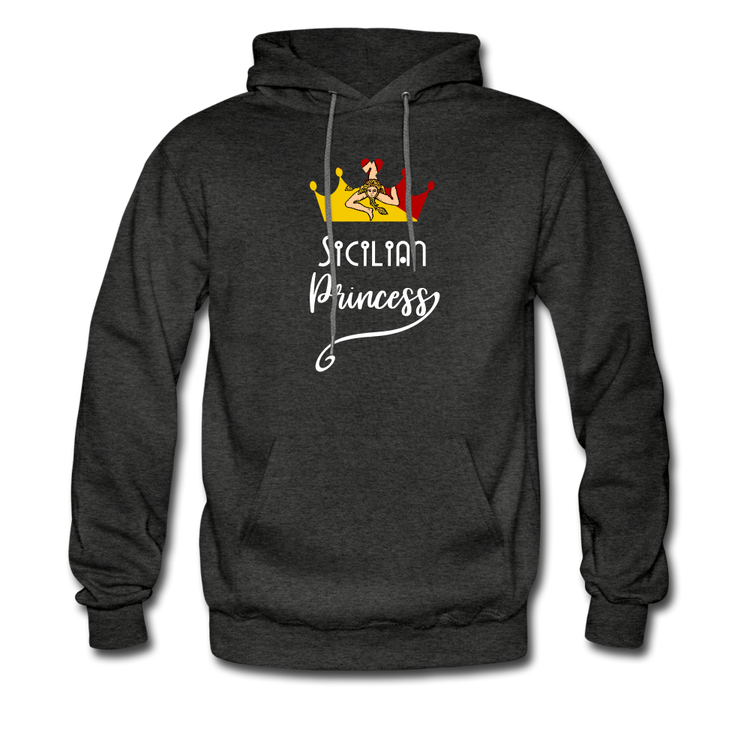 Sicilian Princess Unisex Hoodie - charcoal grey