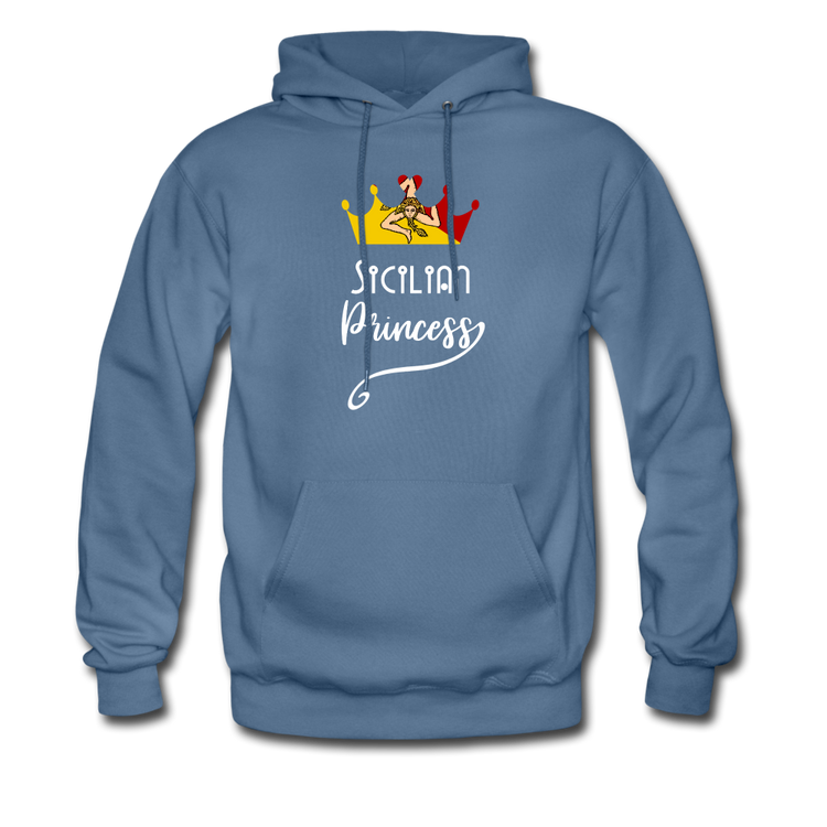 Sicilian Princess Unisex Hoodie - denim blue