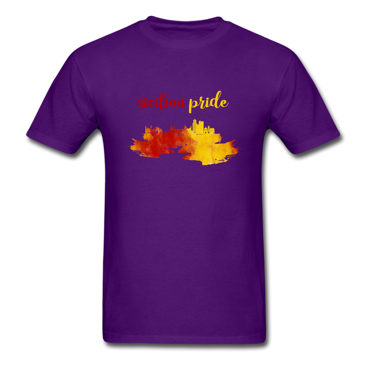 Sicilian Pride Unisex Classic T-Shirt - purple