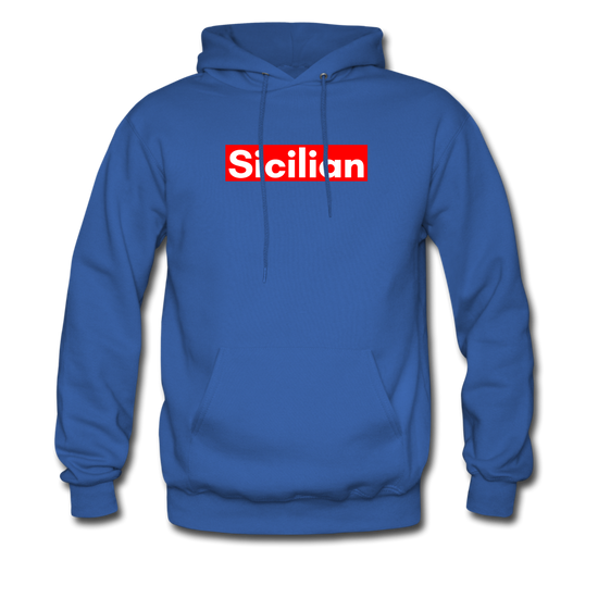 Sicilian Unisex Hoodie - royal blue