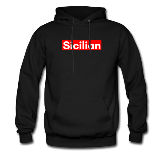 Sicilian Unisex Hoodie - black