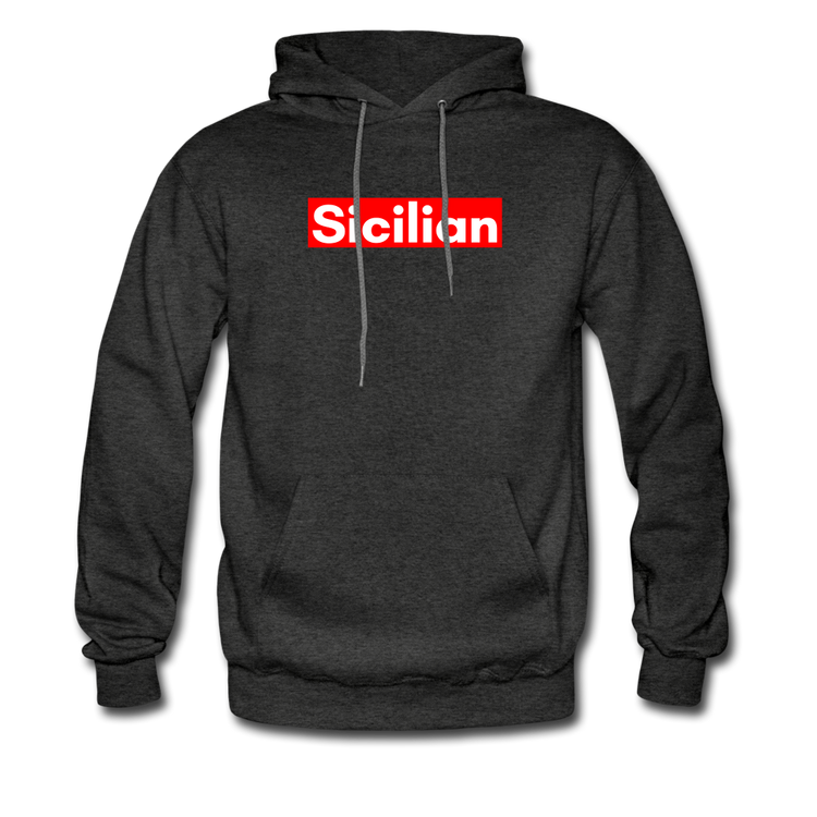 Sicilian Unisex Hoodie - charcoal grey