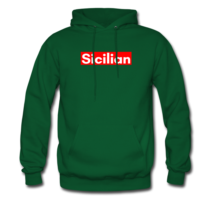 Sicilian Unisex Hoodie - forest green